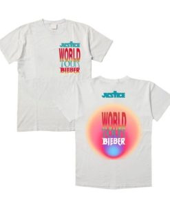 New Merch Justice World Tour Bieber Shirt AA