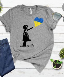 Pray for Ukraine Banksy Peace Shirt AA