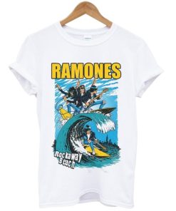 Ramones Rockaway Beach tshirt AA
