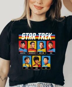 Star Trek Series Retro Full Color tshirt AA