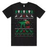 T-Rex Eating ReindeerT-shirt AA
