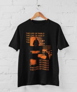 The Life Of Pablo Inspired Album Cover Style T-Shirt back AA
