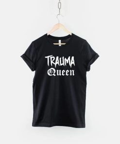 Trauma Queen Pastel Goth Halloween T-Shirt AA