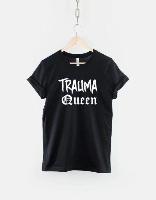 Trauma Queen Pastel Goth Halloween T-Shirt AA