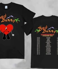 World’s Hottest Tour 2022 Bad Bunny Shirt AA