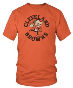 leveland Browns Brownie Stiff Arm Homage T Shirt AA