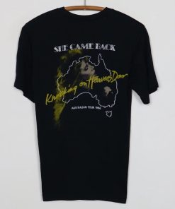 vintage 1986 Stevie Nicks Knocking On Heaven's Door Australian Tour Shirt AA