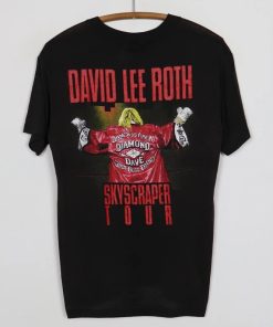 vintage 1988 David Lee Roth Skyscraper Tour Shirt BACK AA