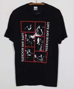 vintage 1989 Love And Rockets So Alive Tour Shirt AA