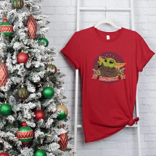 Baby Yoda Snow Globe Shirt AA