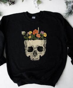 Bloom Skull Sweatshirt AA