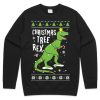 Christmas Tree Rex T-Rex Sweater AA