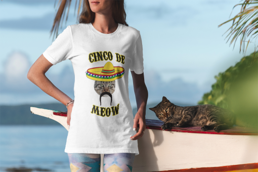 Cinco De Meow Unisex T Shirts AA