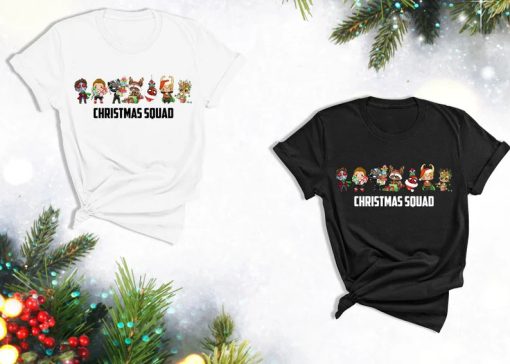 Cute Marvel Christmas Shirt AA