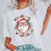 Groovy Retro Love Santa SHIRT AA