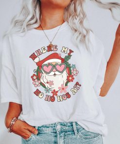 Groovy Retro Love Santa SHIRT AA