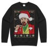 Leonardo DiCaprio Meme Christmas Sweatshirt AA