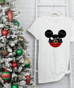 Mickey Christmas Head Shirt AA