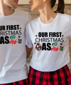 Our First Christmas As Mr Mrs Shirt AA