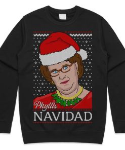Phyllis Navidad Christmas Sweater AA