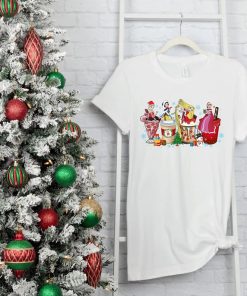 Princess Christmas Coffee Cup Shirt AA