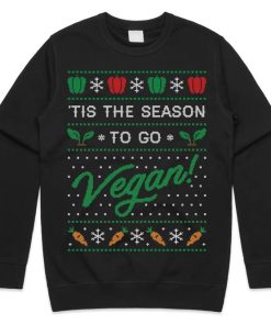 Tis The Season To Go Vegan Sweater AA
