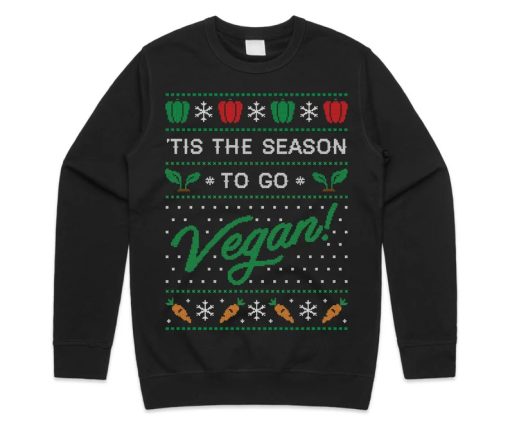 Tis The Season To Go Vegan Sweater AA