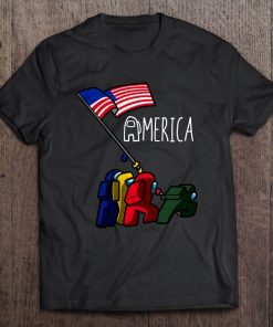 America Pride Among Us American Flag T-SHIRT AA