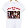 Camp Firewood 1981 T-shirt AA