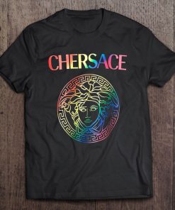 Chersace Pride Cher X Versace T-SHIRT AA