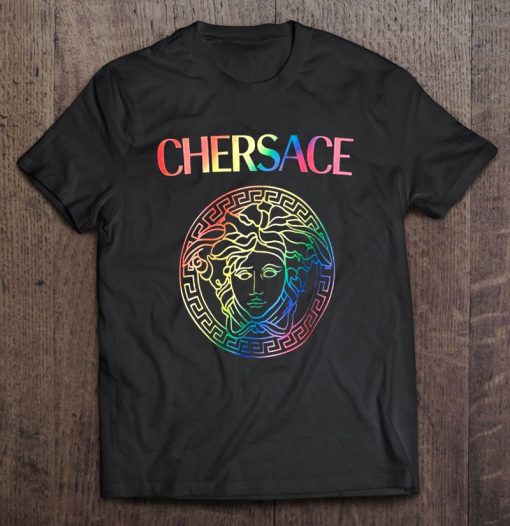 Chersace Pride Cher X Versace T-SHIRT AA