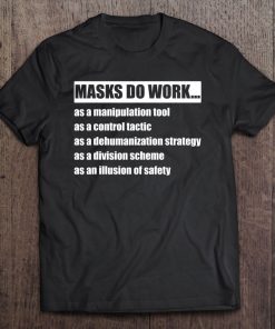 Masks Do Work As A Manipulation Tool As A Control Tactic T-SHIRT AA
