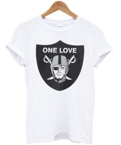 One Love Oakland Raiders Unisex Tshirt AA