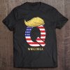 Qanon Wwg1wga Q Anon Trump Hair Usa Flag T-SHIRT AA