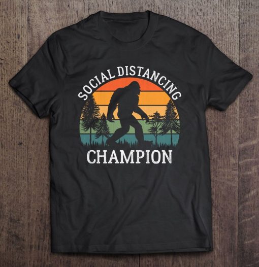 Retro Social Distancing Champion Shirt AA