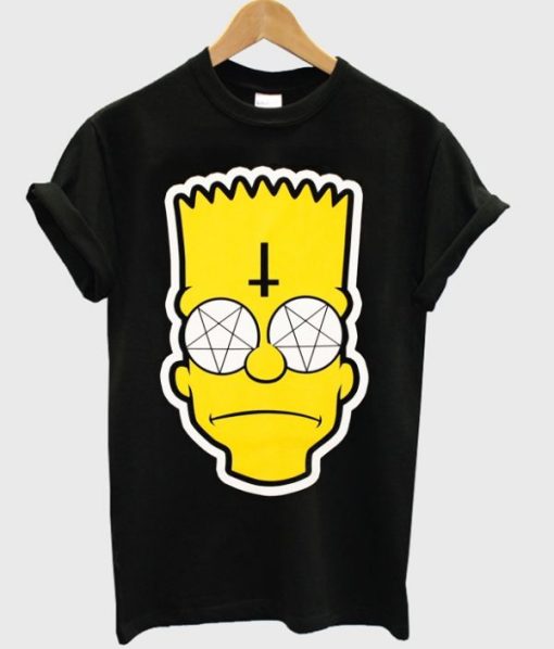 Satanic Bart Simpson T-shirt AA