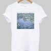 Water Lilies Monet T-shirt AA