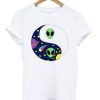 Alien Yin Yang Space T-shirt AA