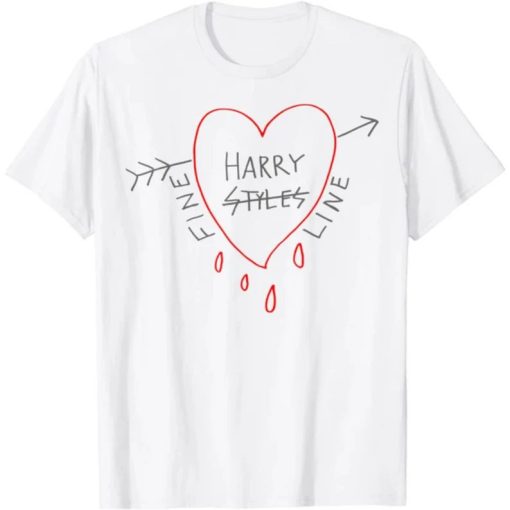 Harry Retro Harry Styles A Heart Red Arrow T-Shirt AA