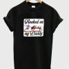 Hooked On My Daddy T-shirt ZA