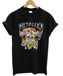 Metallica Checkered Flag T Shirt AA