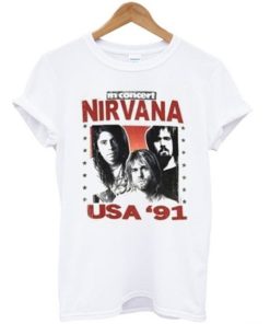 Nirvana USA ’91 T-shirt AA