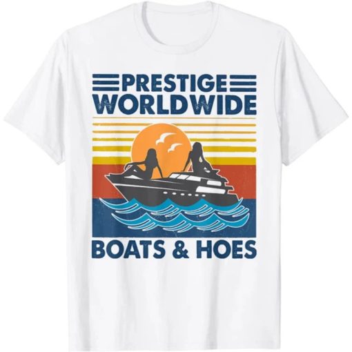 Prestige Worldwide Boats And Hoes Vintage T-Shirt AA