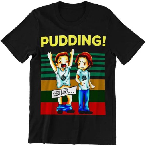 Pudding Dean & Sam Winchester Oh My 2 Unisex Tshirt AA