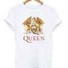 Queen Crest Logo Freddie Mercury T-shirt AA