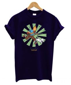 Tintin Retro Japanese T-Shirt AA