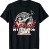 retro distortion distressed rock bands music legends gifts t shirt AA