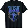 Rush Tee music band Love Starman T-Shirt AA