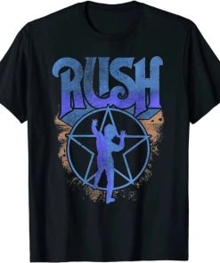 Rush Tee music band Love Starman T-Shirt AA