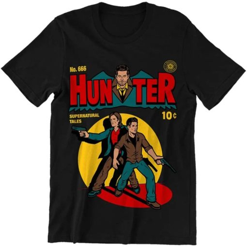 Sam and Dean Hunter Comic Unisex Tshirt AA